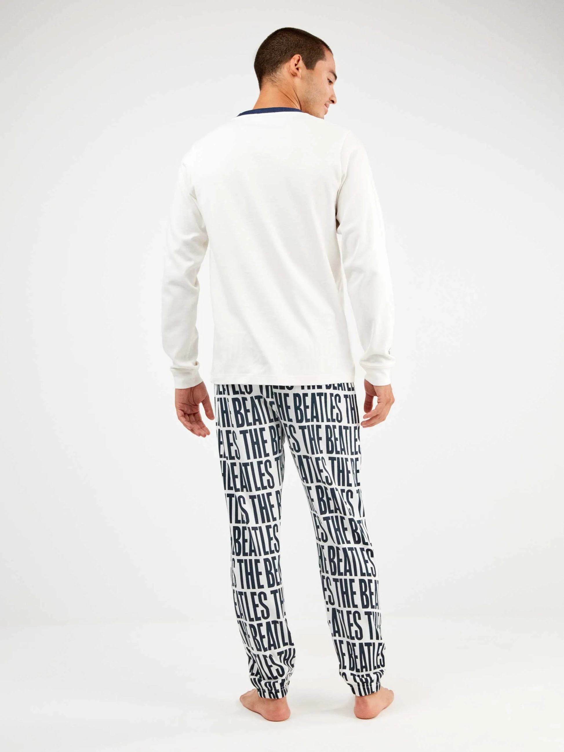 Pigiama uomo Gisela caldo cotone The Beatles 20366