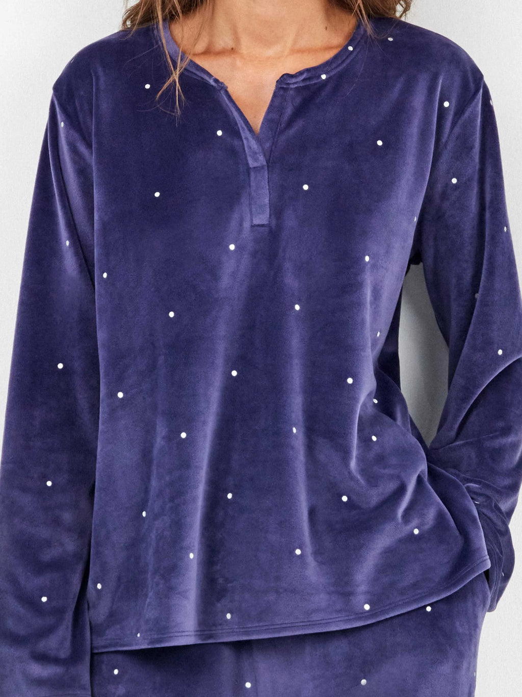 Pigiama donna Gisela pile elasticizzato 20316