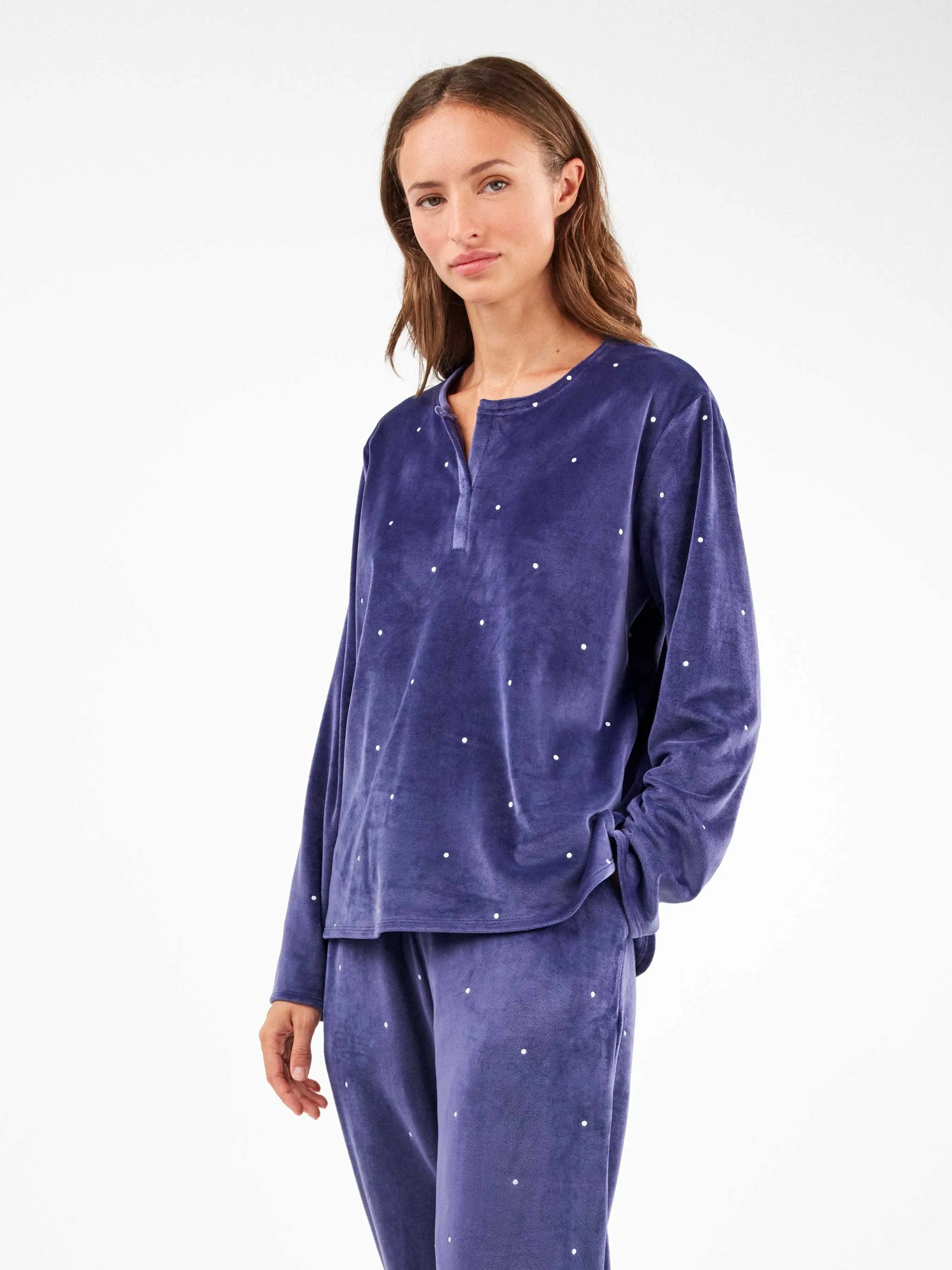 Pigiama donna Gisela pile elasticizzato 20316