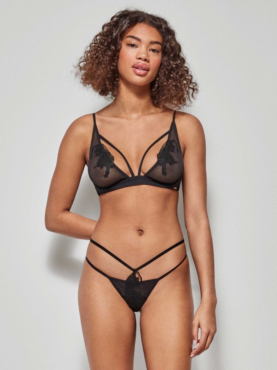 Coordinato reggiseno e perizoma Gisela 2/10047 - Caos Intimo Donna - Uomo - Bambini - Casa - Gisela
