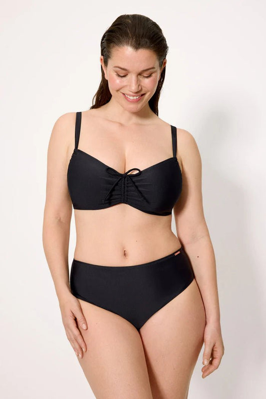 Costume da bagno donna bikini con ferretto coppa D e slip midi snellente Ysabel Mora 83310 - Caos Intimo - Ysabel Mora