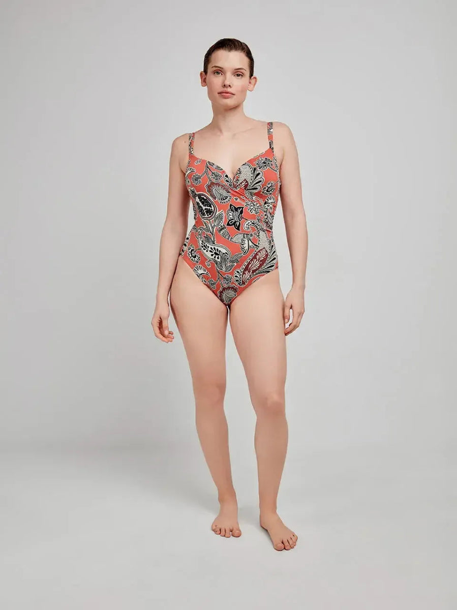 Costume da bagno donna intero con ferretto Gisela 30199 - Caos Intimo Donna - Uomo - Bambini - Casa - Gisela