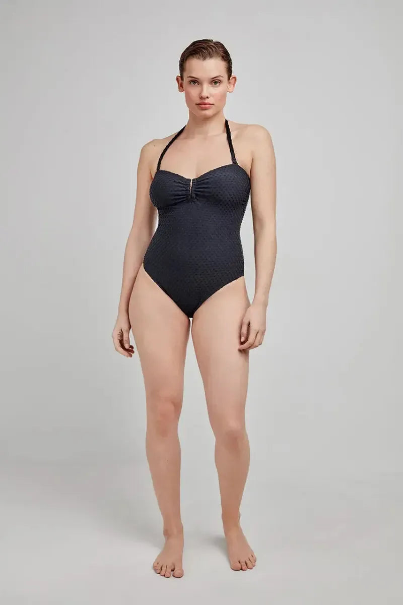 Costume da bagno donna intero senza ferretto a fascia Gisela 30232 - Caos Intimo Donna - Uomo - Bambini - Casa - Gisela