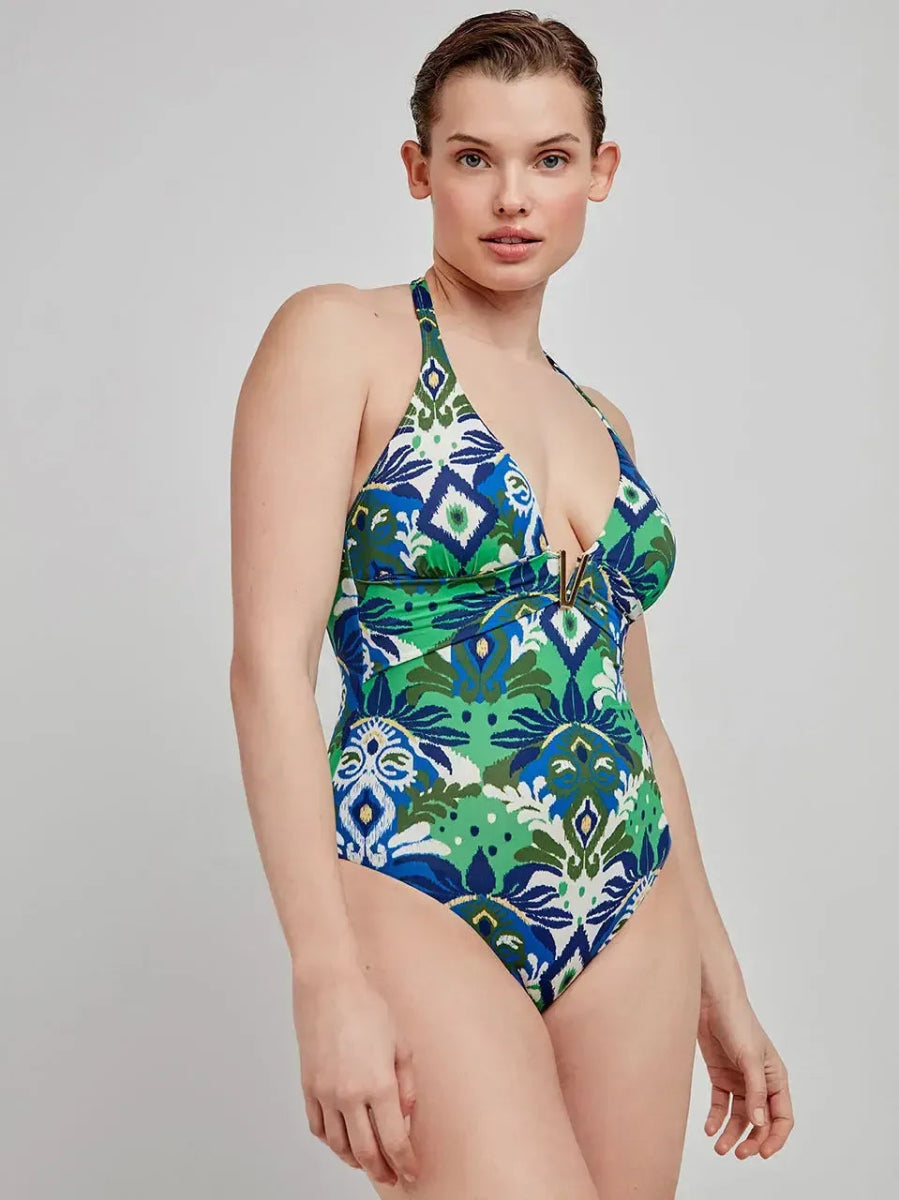 Costume da bagno donna intero senza ferretto Gisela 30231 - Caos Intimo Donna - Uomo - Bambini - Casa - Gisela