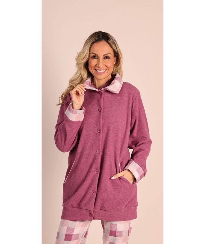 Giacca aperta donna invernale punto Milano Gary flanellata 5123 - Caos Intimo Donna - Uomo - Bambini - Casa - Gary