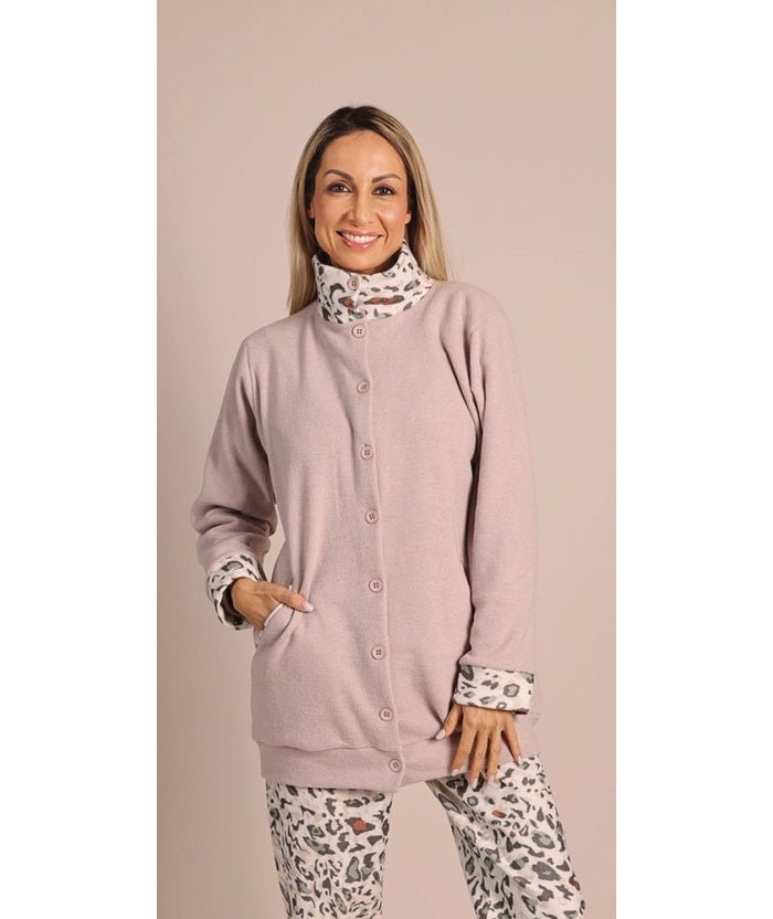 Giacca aperta donna invernale punto Milano Gary flanellata 5172 - Caos Intimo Donna - Uomo - Bambini - Casa - Gary