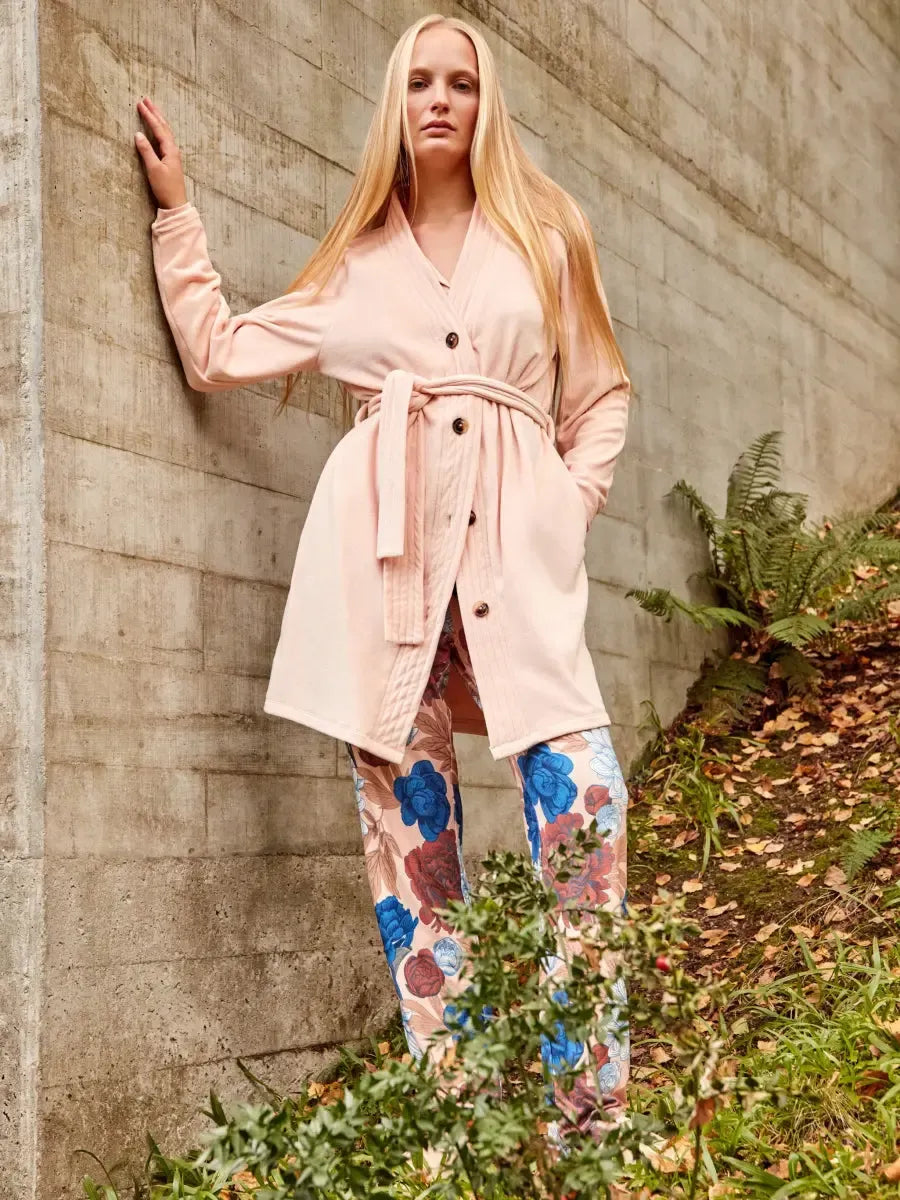 Giacca donna Gisela aperta con bottini velluto cinigliato 20303 - Caos Intimo Donna - Uomo - Bambini - Casa - Gisela