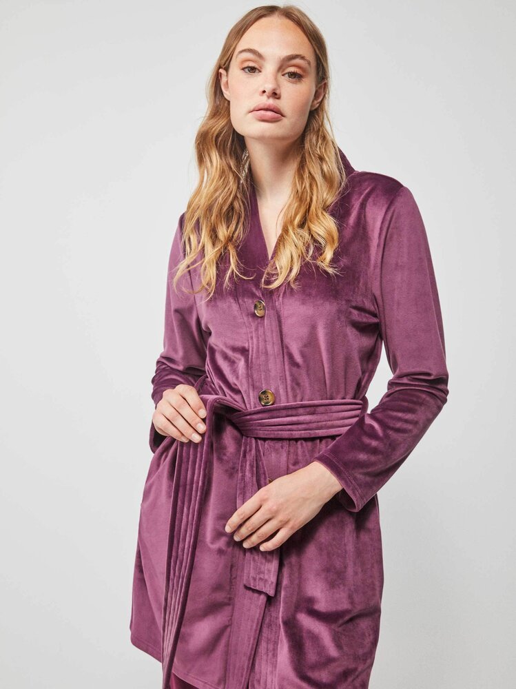 Giacca donna Gisela aperta velluto cinigliato 20188 - Caos Intimo Donna - Uomo - Bambini - Casa - Gisela