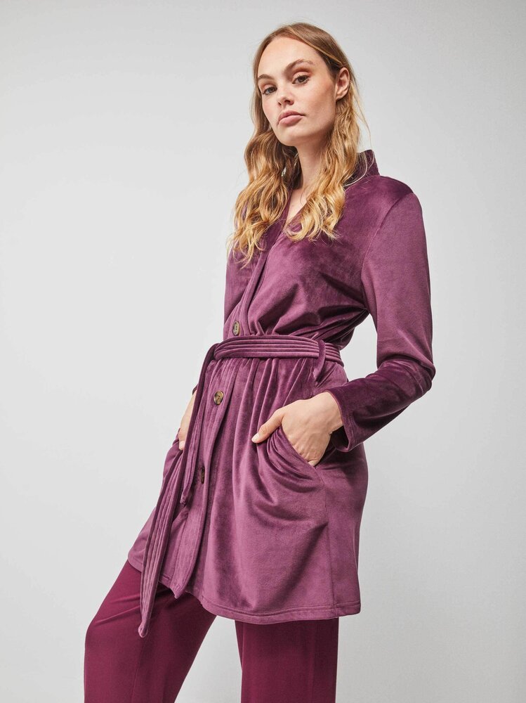 Giacca donna Gisela aperta velluto cinigliato 20188 - Caos Intimo Donna - Uomo - Bambini - Casa - Gisela