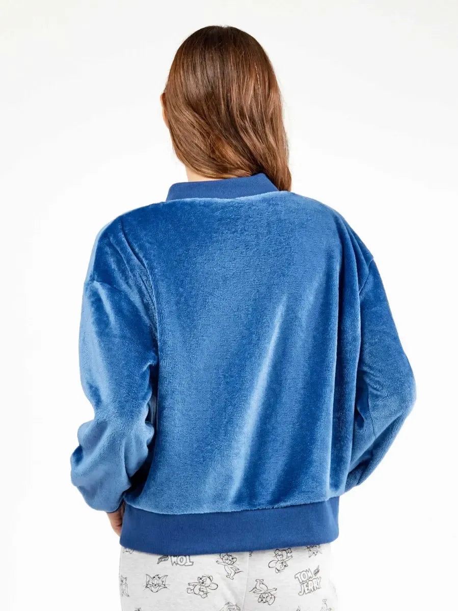 Giacca donna Gisela bomber in tessuto peluche 20367 - Caos Intimo Donna - Uomo - Bambini - Casa - Gisela