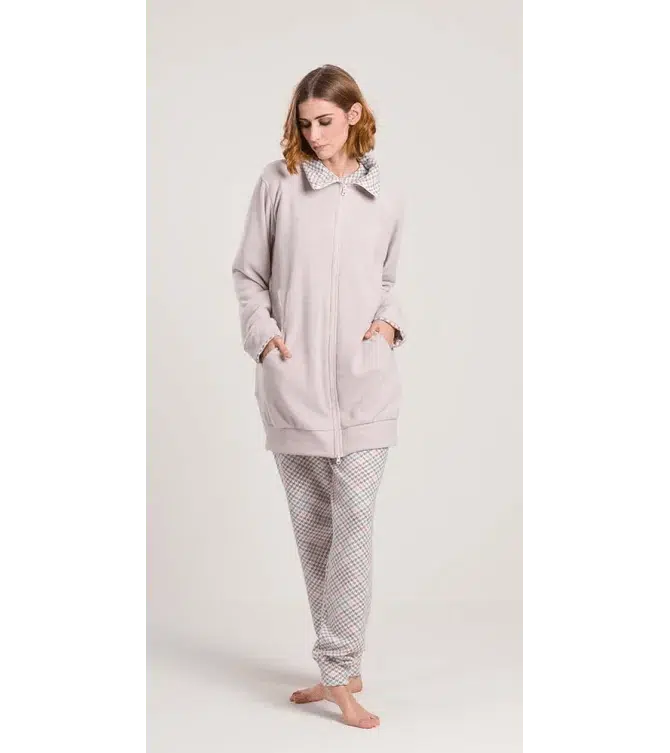 Giacca donna invernale punto Milano Gary flanellata V50122 - Caos Intimo Donna - Uomo - Bambini - Casa - Gary
