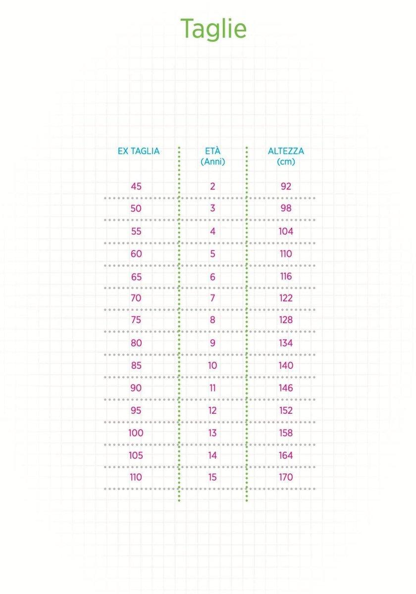 Grembiule asilo bambina con zip centrale Siggi made in Italy ricamo Cuori 4031 - Caos Intimo Donna - Uomo - Bambini - Casa - Siggi