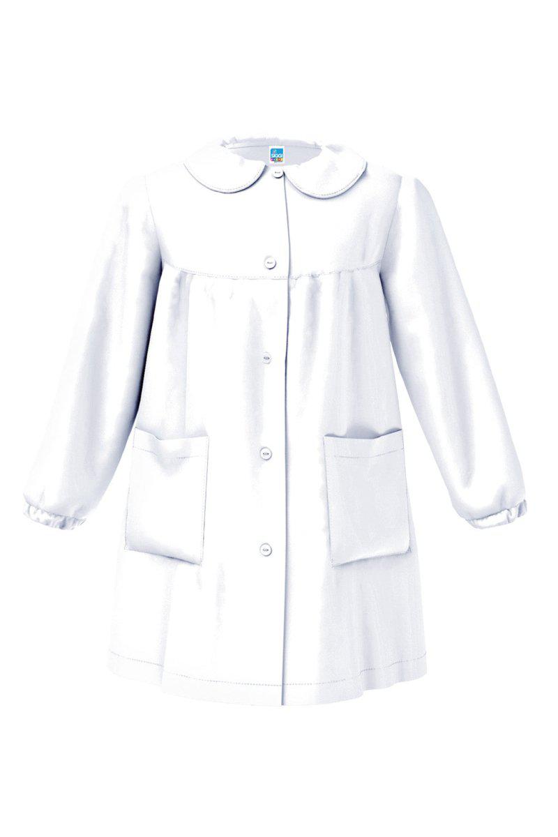 Grembiule scuola elementare bianco bambina Siggi Made in Italy senza ricamo 2888 - Caos Intimo Donna - Uomo - Bambini - Casa - Siggi