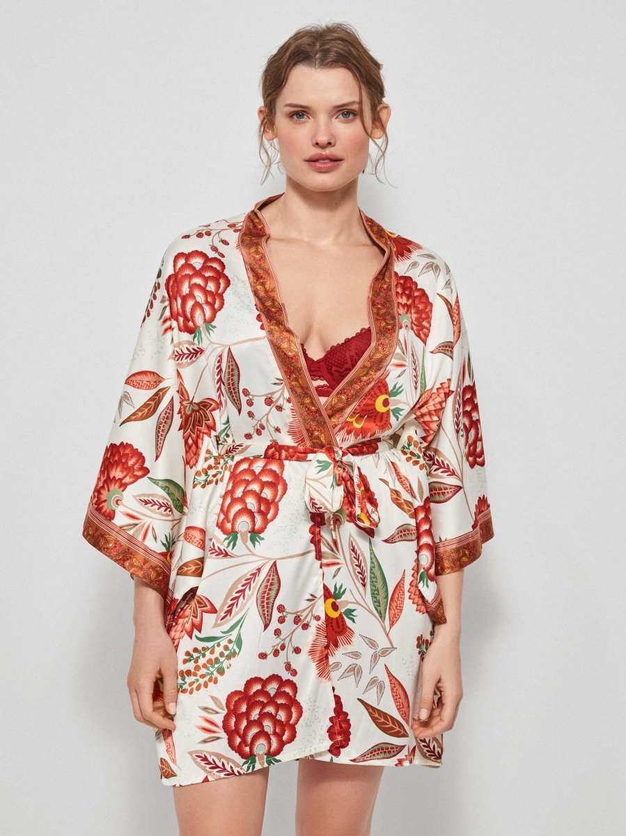 Kimono raso donna Gisela aperta 20150 - Caos Intimo Donna - Uomo - Bambini - Casa - Gisela