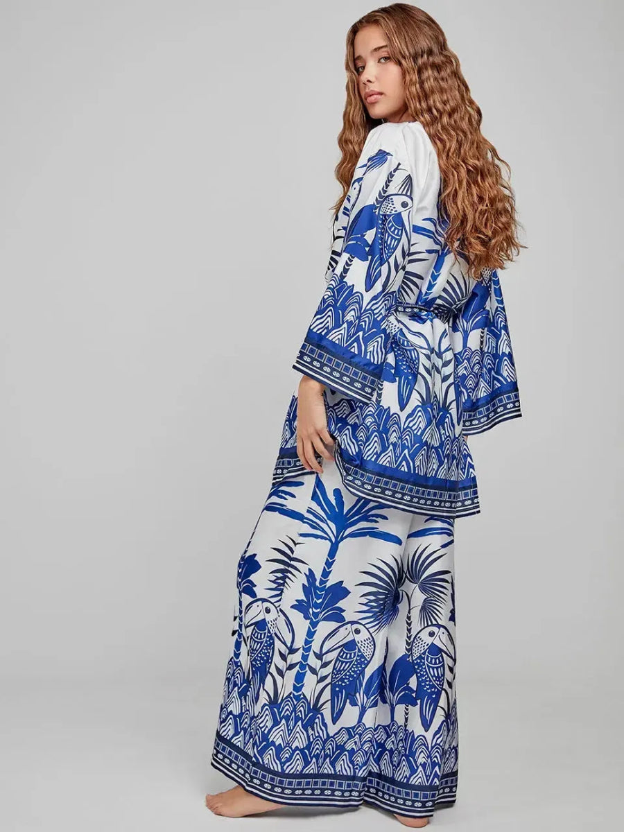 Kimono raso donna Gisela aperta 20265 - Caos Intimo Donna - Uomo - Bambini - Casa - Gisela