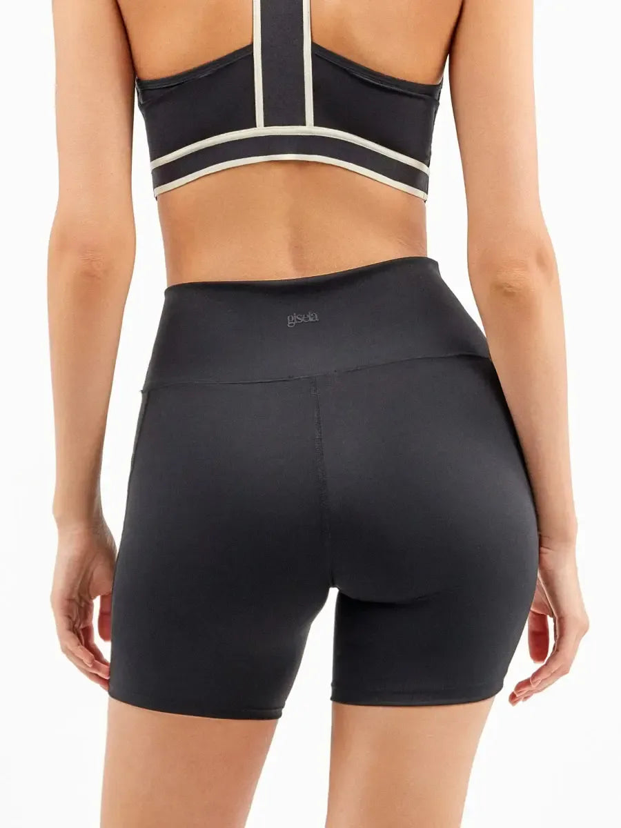 Legging corto sportivo biker vita alta Gisela 60005 - Caos Intimo Donna - Uomo - Bambini - Casa - Gisela