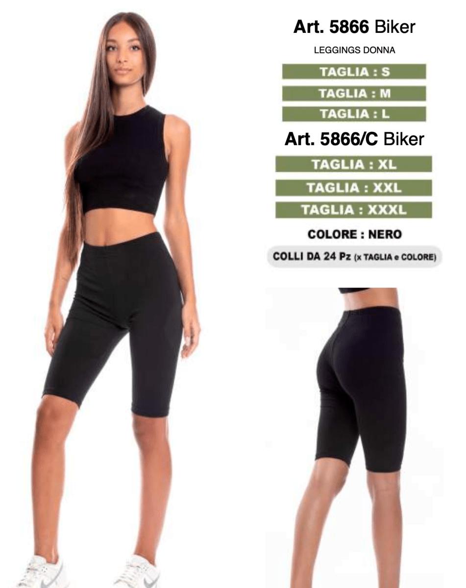 Leggings ciclista donna Meritex 5866 Biker - Caos Intimo Donna - Uomo - Bambini - Casa - Meritex