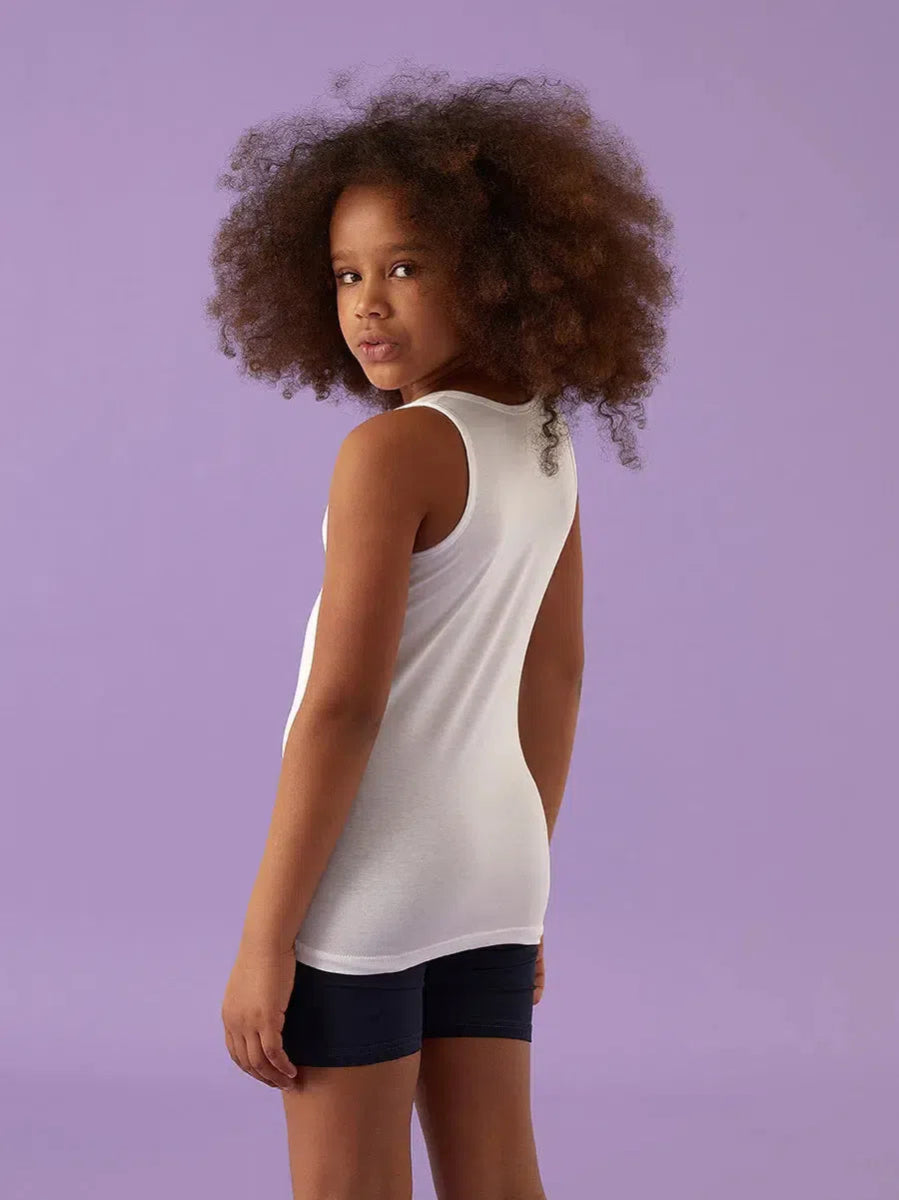 Maglia Canotta Bambina Spalla Larga Jadea in cotone 283 - Caos Intimo Donna - Uomo - Bambini - Casa - Jadea