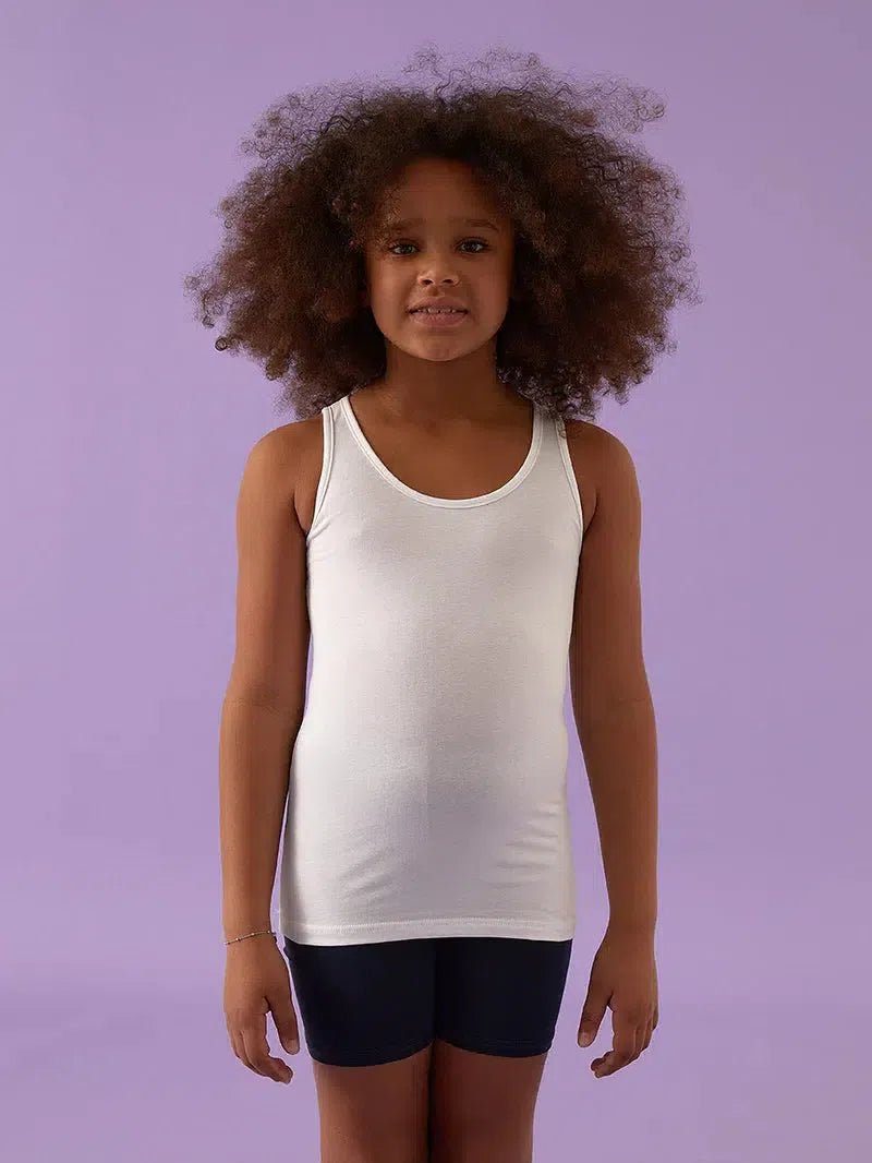 Maglia Canotta Bambina Spalla Larga Jadea in cotone 283 - Caos Intimo Donna - Uomo - Bambini - Casa - Jadea