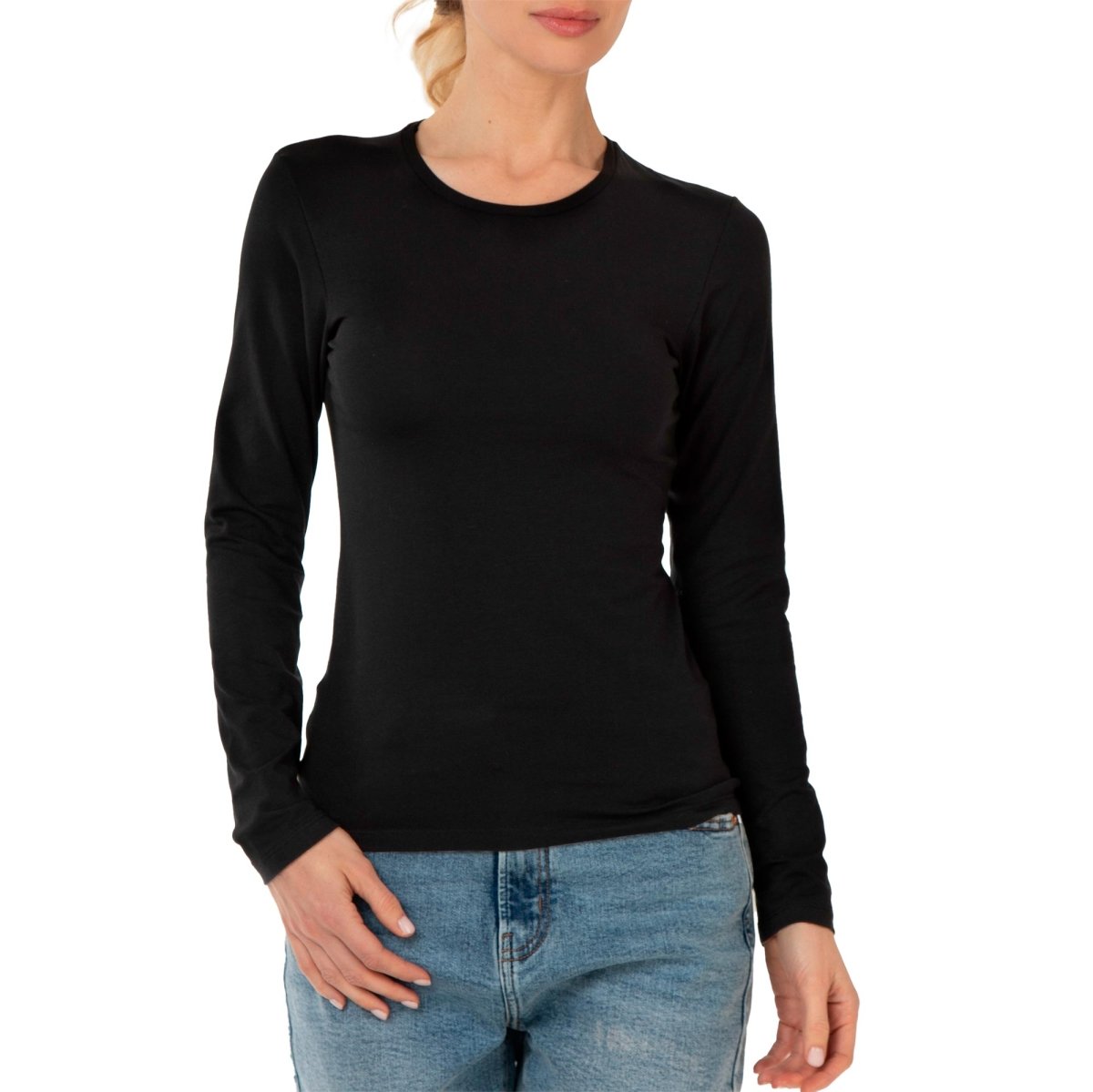 Maglia girocollo manica lunga Cotonella ADD21 - Caos Intimo Donna - Uomo - Bambini - Casa - Cotonella