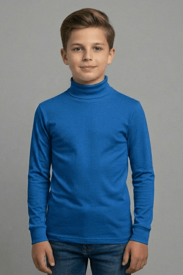 Maglia maglione maglioncino Lupetto dolcevita collo alto invernale Bambino Bambina caldo cotone Bimbi per Sempre/Irge - Caos Intimo Donna - Uomo - Bambini - Casa - Bimbi Per Sempre