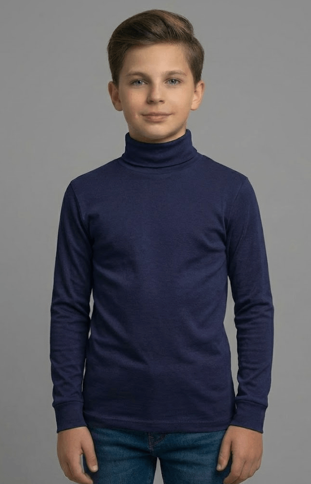 Maglia maglione maglioncino Lupetto dolcevita collo alto invernale Bambino Bambina caldo cotone Bimbi per Sempre/Irge - Caos Intimo Donna - Uomo - Bambini - Casa - Bimbi Per Sempre