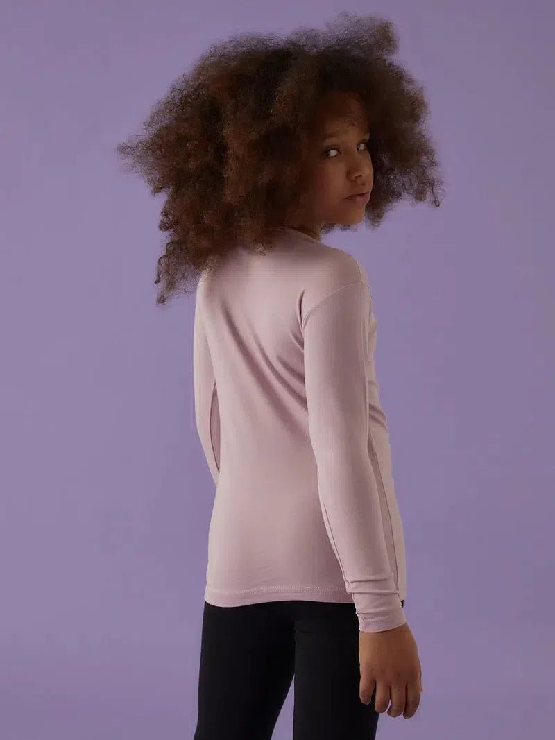 Maglia manica lunga bambina Jadea girocollo in cotone bielastico 263 - Caos Intimo Donna - Uomo - Bambini - Casa - Jadea