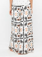 Pigiama donna manica corta a V modal e pantaloni lunghi in viscosa Gisela 20374/20387