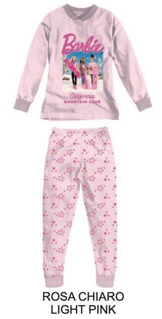 Pigiama caldo cotone Barbie interlock bambina baby DY50C6250 - Caos Intimo Donna - Uomo - Bambini - Casa - Disney