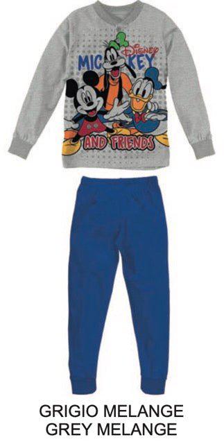 Pigiama caldo cotone Mickey Mouse Disney interlock bambino baby DY40G7410 - Caos Intimo Donna - Uomo - Bambini - Casa - Disney