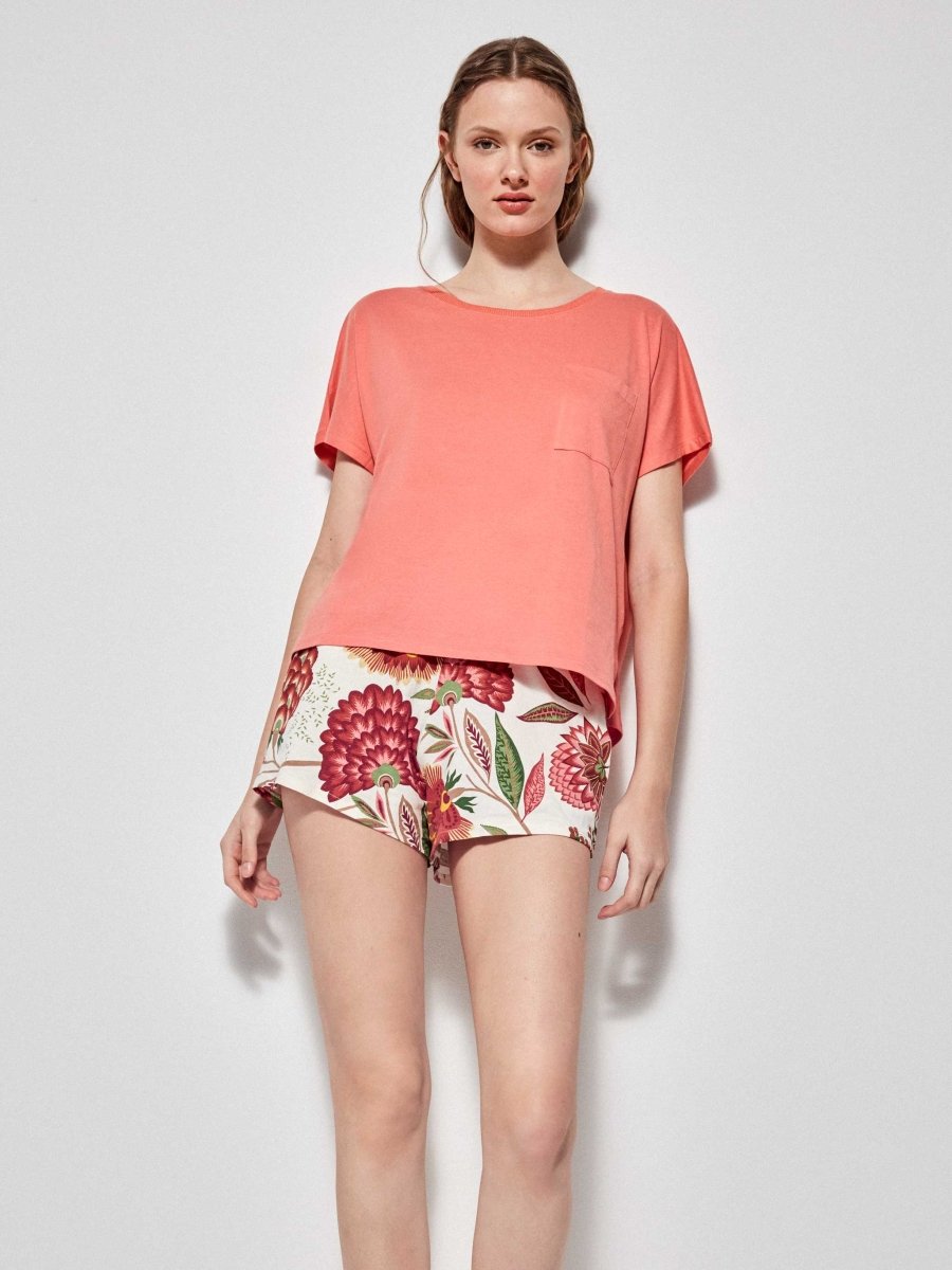 Pigiama corto donna cotone modal Gisela 2/20148 - Caos Intimo Donna - Uomo - Bambini - Casa - Gisela