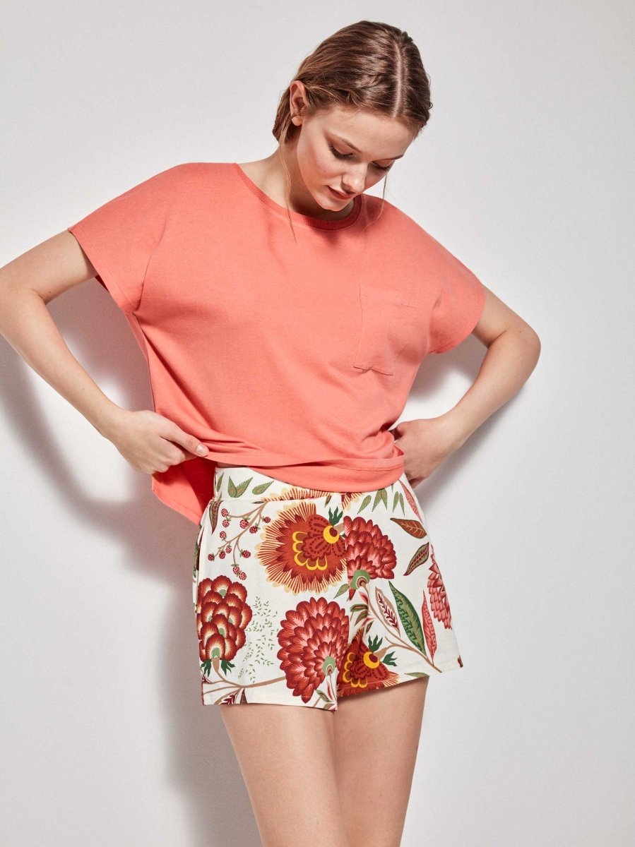 Pigiama corto donna cotone modal Gisela 2/20148 - Caos Intimo Donna - Uomo - Bambini - Casa - Gisela