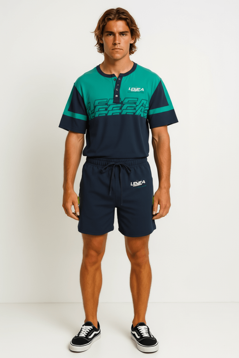 Pigiama corto uomo Legea 100% cotone PG49631 - Caos Intimo Donna - Uomo - Bambini - Casa - Legea