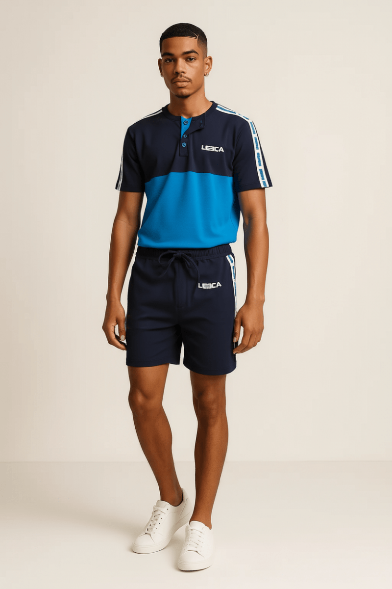 Pigiama corto uomo Legea 100% cotone PG49661 - Caos Intimo Donna - Uomo - Bambini - Casa - Legea