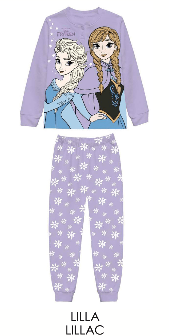 Pigiama cotone felpato Frozen bambina baby DY50A3578 - Caos Intimo Donna - Uomo - Bambini - Casa - Disney
