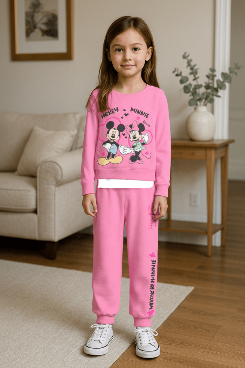 Pigiama cotone felpato Minnie Disney neonata baby DY32P3446 - Caos Intimo Donna - Uomo - Bambini - Casa - Disney