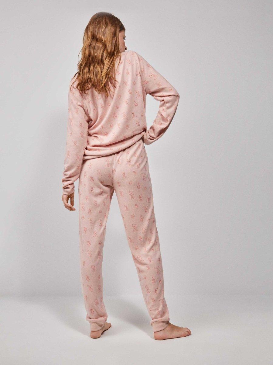 Pigiama donna Gisela girocollo viscosa elasticizzata 20222 Looney Tunes Titti (copia) - Caos Intimo Donna - Uomo - Bambini - Casa - Gisela