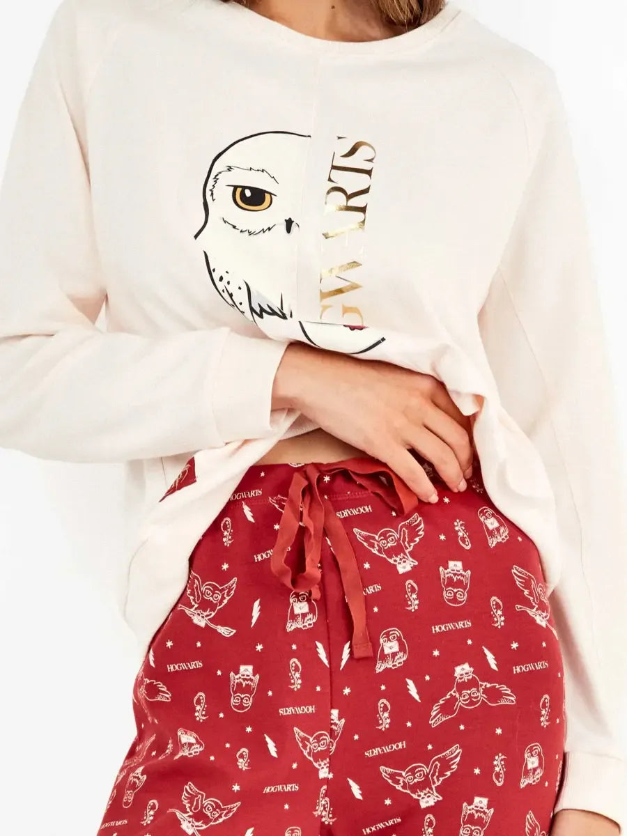 Pigiama donna Gisela Harry Potter caldo cotone 20354 - Caos Intimo Donna - Uomo - Bambini - Casa - Gisela
