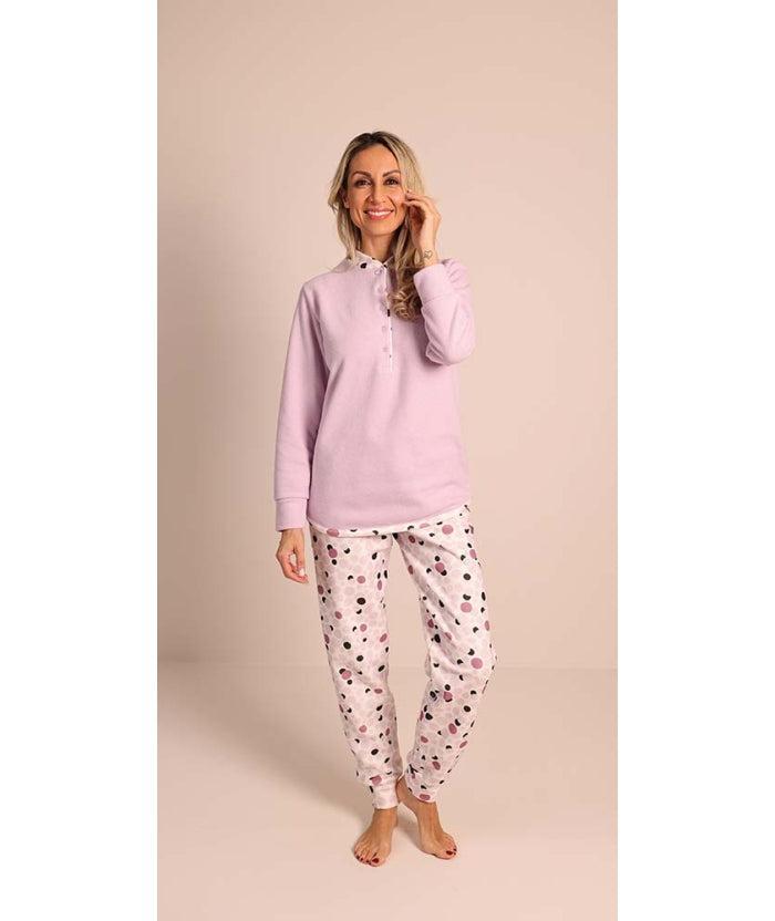 Pigiama donna invernale serafino punto Milano Gary flanellato 5150 - Caos Intimo Donna - Uomo - Bambini - Casa - Gary