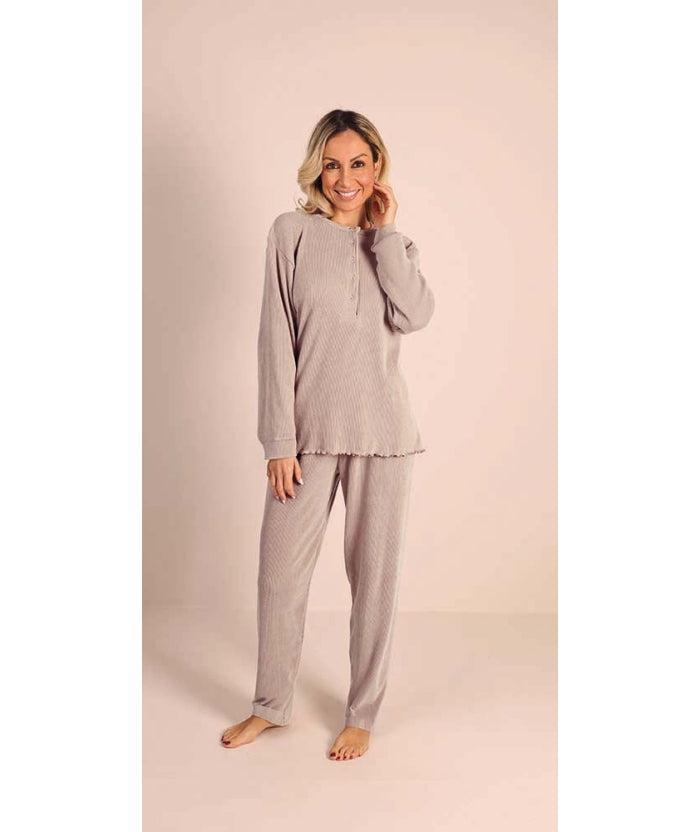 Pigiama donna serafino invernale costina Gary 5210 - Caos Intimo Donna - Uomo - Bambini - Casa - Gary