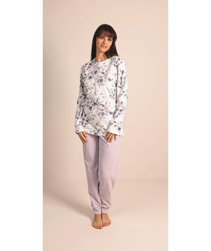 Pigiama donna serafino invernale interlock 5020CONF calibrato - Caos Intimo Donna - Uomo - Bambini - Casa - Gary