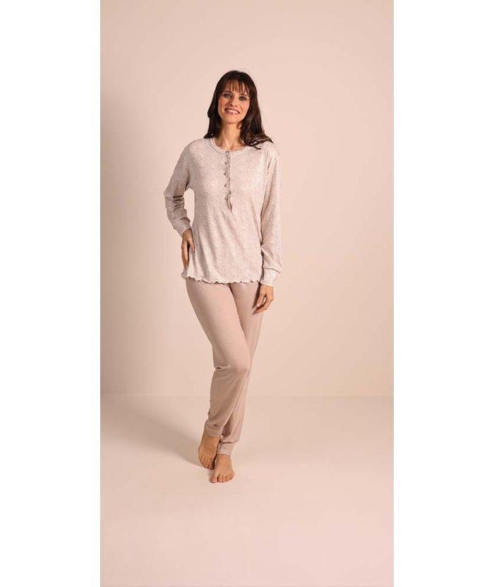 Pigiama donna viscosa Gary 5225 - Caos Intimo Donna - Uomo - Bambini - Casa - Gary