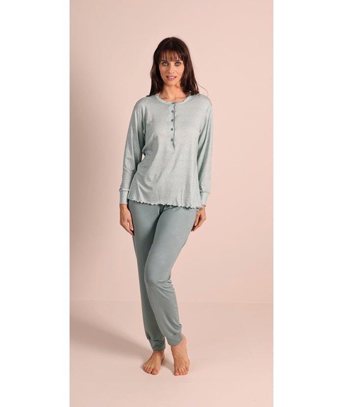 Pigiama donna viscosa Gary 5225 - Caos Intimo Donna - Uomo - Bambini - Casa - Gary