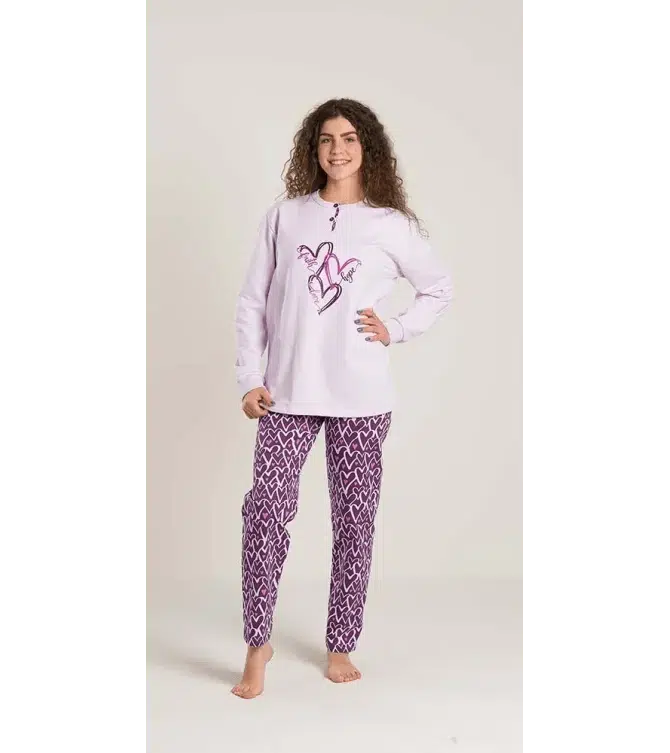 Pigiama felpato ragazza Gary V40020 - Caos Intimo Donna - Uomo - Bambini - Casa - Gary