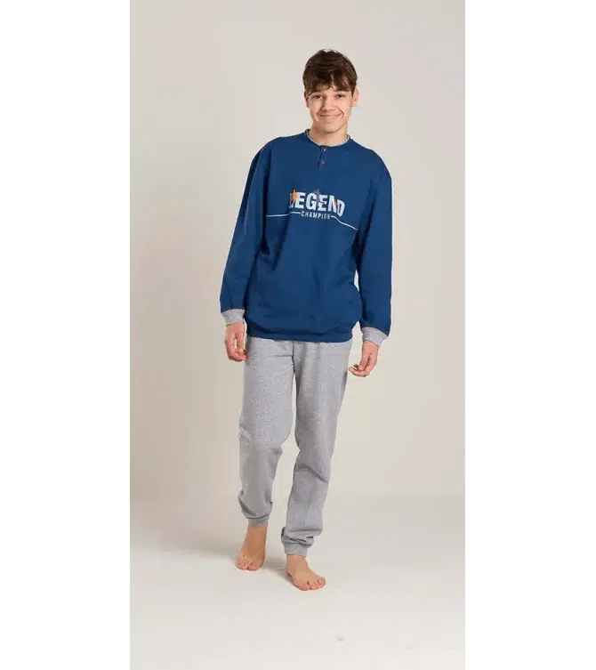 Pigiama felpato ragazzo Gary V40030 - Caos Intimo Donna - Uomo - Bambini - Casa - Gary