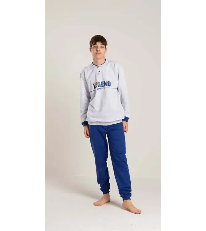 Pigiama felpato ragazzo Gary V40030 - Caos Intimo Donna - Uomo - Bambini - Casa - Gary