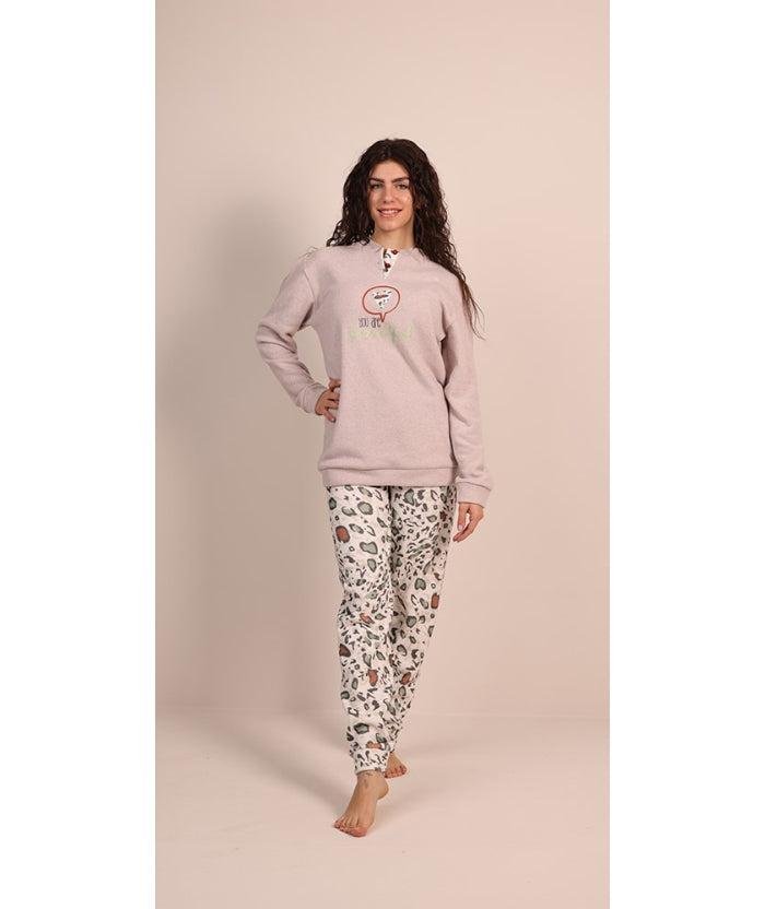 Pigiama flanellato punto milano ragazza Gary 4053 - Caos Intimo Donna - Uomo - Bambini - Casa - Gary