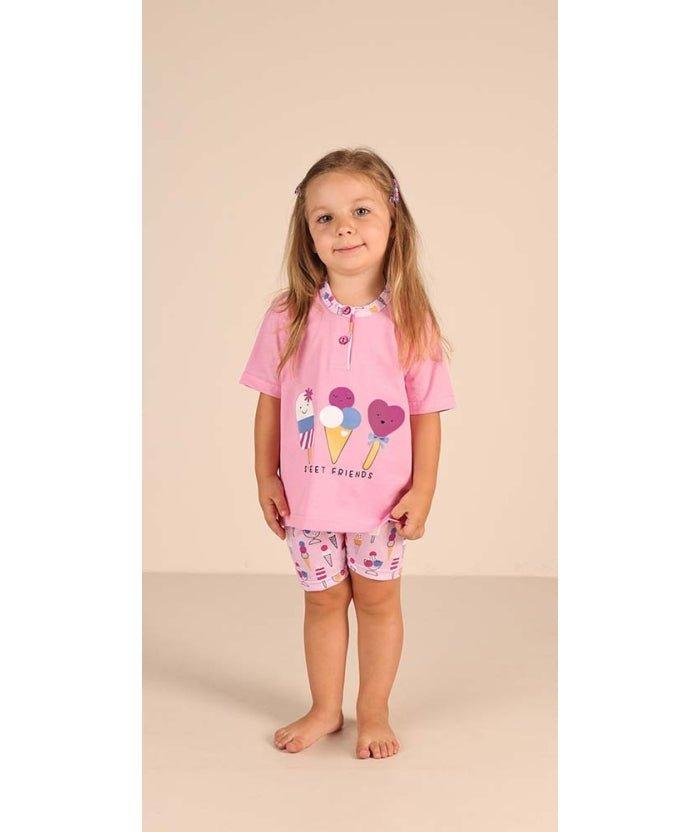 Pigiama Gary neonata manica corta puro cotone jersey Z15022 - Caos Intimo Donna - Uomo - Bambini - Casa - Gary