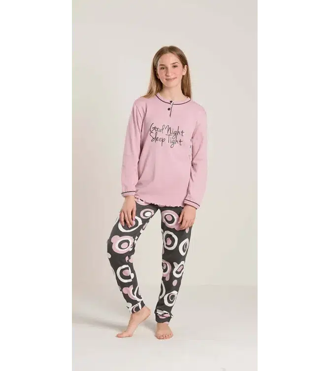 Pigiama interlock ragazza Gary V40003 - Caos Intimo Donna - Uomo - Bambini - Casa - Gary