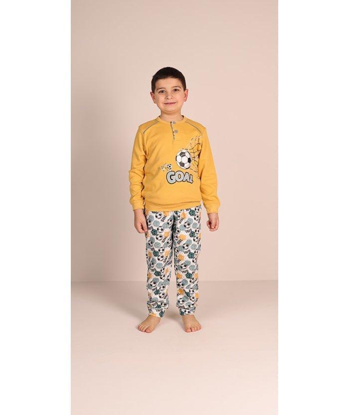 Pigiama invernale bambino/ragazzo interlock Gary 3036 - Caos Intimo Donna - Uomo - Bambini - Casa - Gary